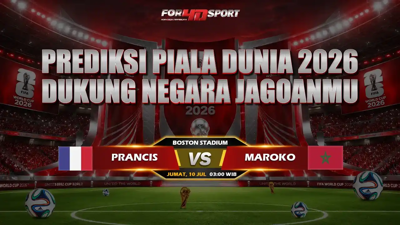PREDIKSI QUARTER FINAL PIALA DUNIA PRANCIS VS MAROKO